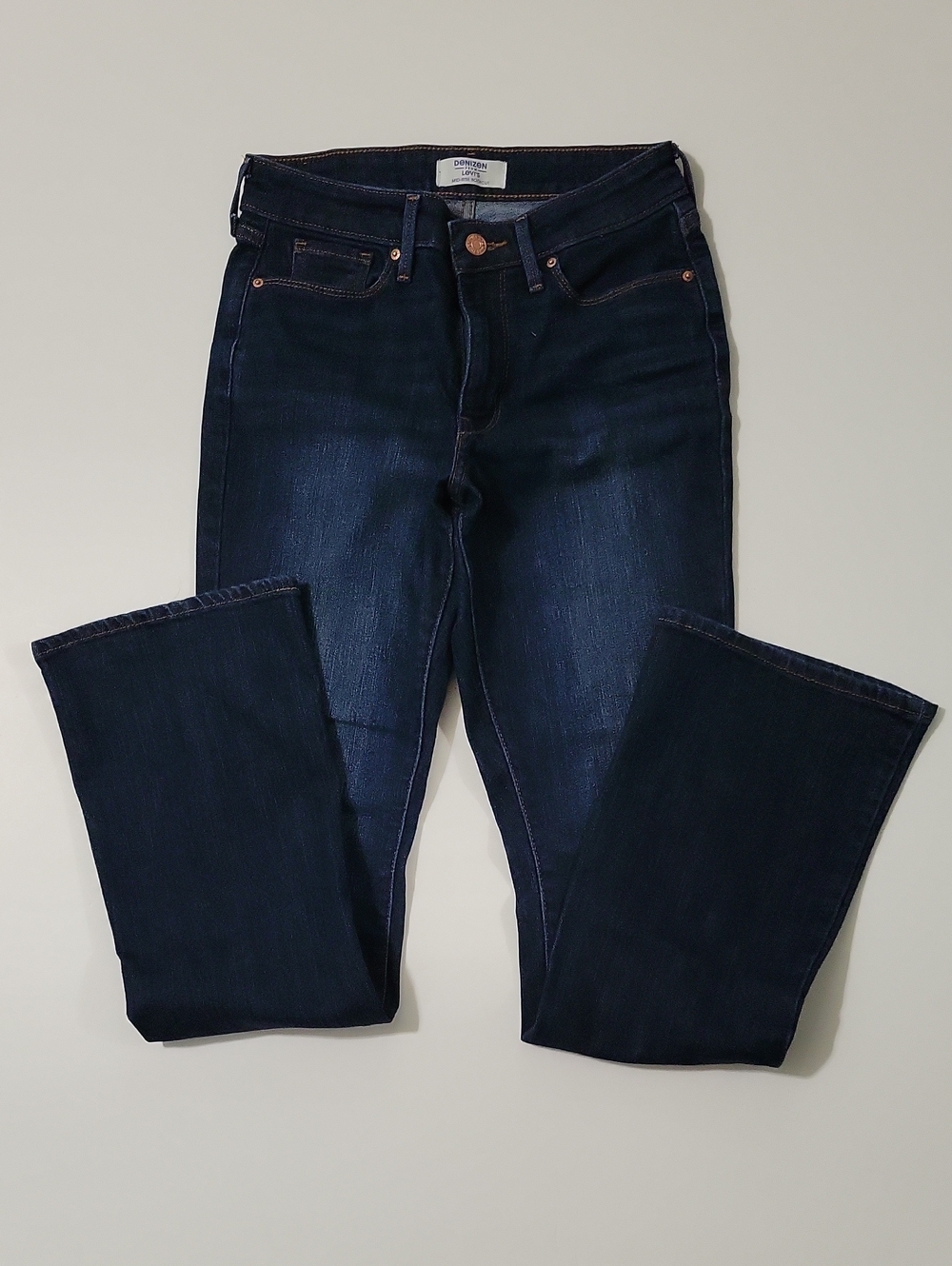 Denizen from Levi's Dark Indigo Boot-Cut Jeans, 26 X 32